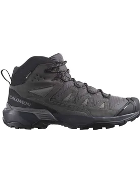 Chaussures de randonnée en GORE-TEX® - X Ultra 360 LTR Mid GTX Castlerock/Asphalt/Kelp en Cuir - Taille 42 2/3 - Noir - Salomon - FashionsVida