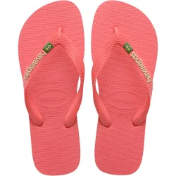 Chanclas Unisex Hav. Brasil Logo Tropical 412