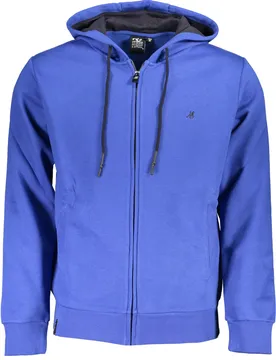 Herren HOODIE Blau USF179_BLINDACO