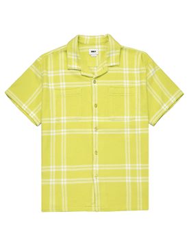 Obey Camisa amarillo / blanco