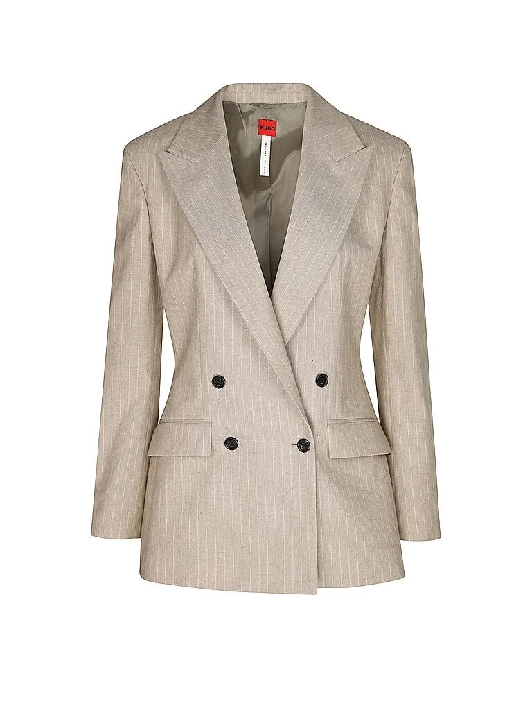 HUGO Blazer ASMALLA beige 42 damen - Hugo Boss - FashionsVida