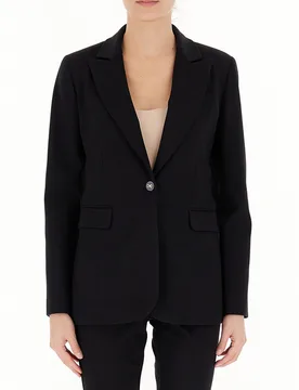 Blazer monopetto LIU JEANS NERO 44 - Liu jo - FashionsVida