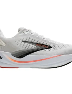 GHOST MAX 4 Laufschuhe Herren White/Red/Black D (normal) 47,5 - Brooks - FashionsVida