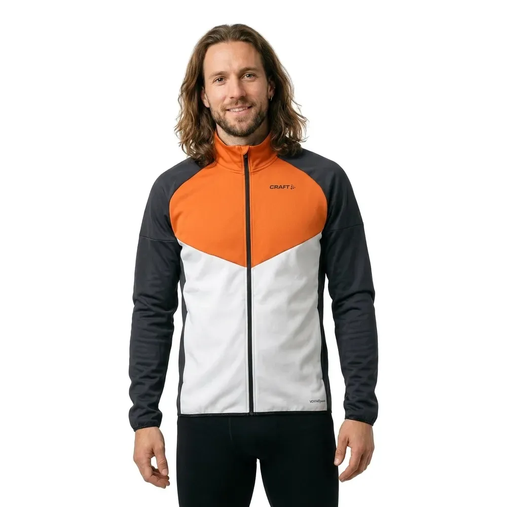 Veste Core Glide Block Chestnut / Slate M - Craft - FashionsVida