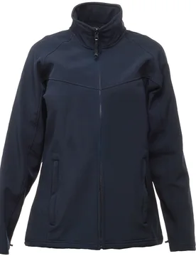 Womens Ladies Uproar Softshell Wind Resistant Jacket (Navy) - Size 12 Uk - Regatta - FashionsVida