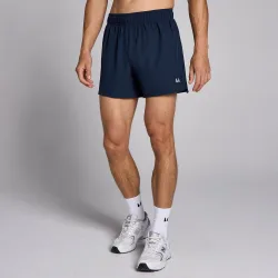 Pantalón corto de entrenamiento tejido con tiro de 13 cm para hombre de - marino - L