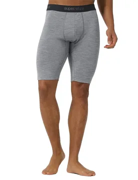 Leggings Tundra175 Slim Fit Cashmere Grey Melange M - super.natural - FashionsVida