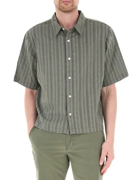 Camicia a righe LEVI'S VERDE MILITARE XL - Levis - FashionsVida
