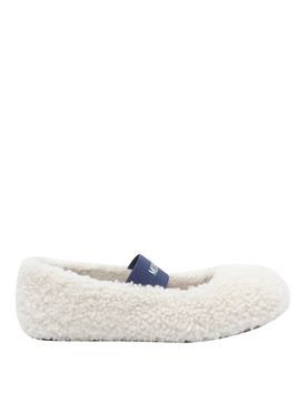 Moon Boot Ballerine in shearling