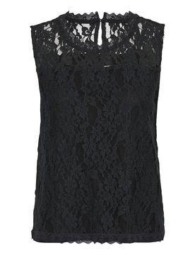Cream Blusa 'Kit' negro