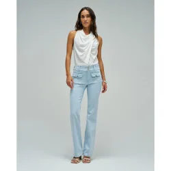 Vaqueros campana efecto push-in bootcut de mujer