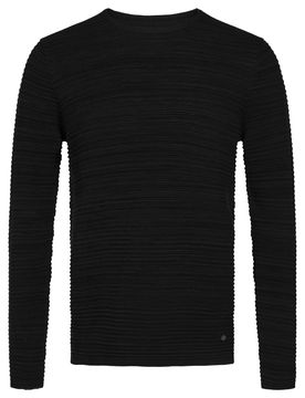 Solid Jersey 'Struan' negro