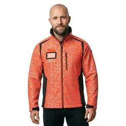 Veste Softshell Accelerate Safe 19202 Hi-Vis Red / Dark Navy 4XL