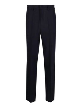 Pantaloni sartoriali in lana vergine