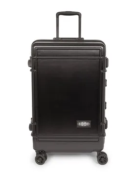 Valise Soute 4 Roues 60L Resist'r Case M Coque Rigide, Armature Aluminium Brushed Black brushed black Moyen unisex - Eastpak - FashionsVida