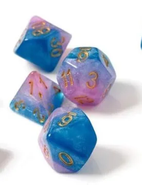 Polyhedral - 7 Die Set: Baby Gummies - Sirius Dice - FashionsVida