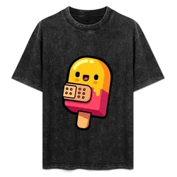 Ice Pop Drop T-Shirt Soft Durable Cotton T-Shirt