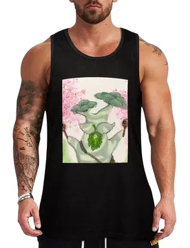 Hestu Dance Watercolor Painting Tank Top Essential Sleeveless Shirt Solid Basic Tank Top - Aliexpress - FashionsVida