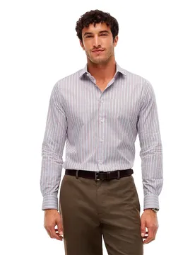 Camicia A Maniche Lunghe Mw0mw723 Rouge 44