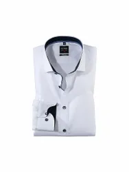 Chemise Body Fit Manches Extra Longues blanc 43