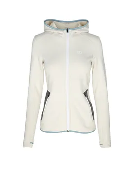 Chaqueta polar con capucha para mujer blanco L - Ortovox - FashionsVida
