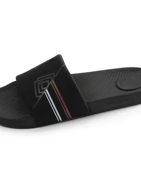 Mules claquettes Noir logo confort noir 42 - Isotoner - FashionsVida