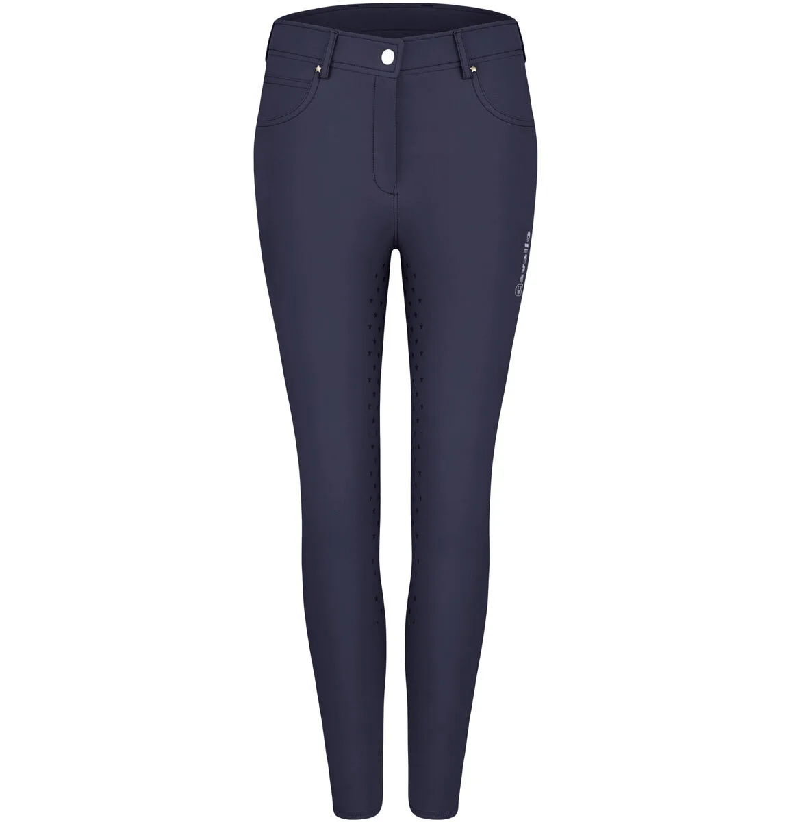 Kinder SoftShell Reithose CLEO Grip-S, darkblue 170 - Cavallo - FashionsVida