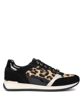 Womens Suede Florencia Sneaker Sneakers - Black - Size Uk 3 - Carvela - FashionsVida