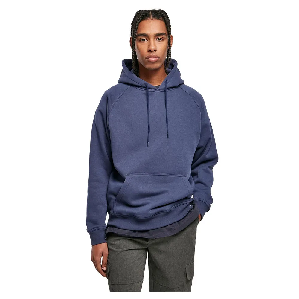 Felpa Con Cappuccio Blank Dark Blue XL - Urban classics - FashionsVida