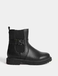 Kids' Chelsea Boots (4 Small - 6 Large) Black Female