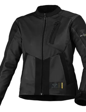 Giacca Moto Donna Torida Nero taglia 2XL - Macna - FashionsVida