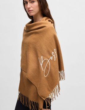 Equestrian Schal SOFT LOGO camel