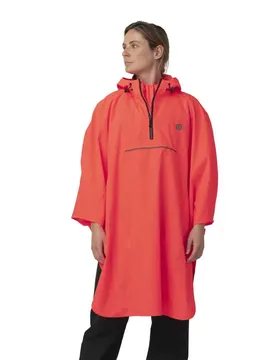Poncho Impermeabile Grant Essential Neon Red
