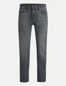 Black Slim-Fit Jeans Delaware Grau 35/34 - BOSS - FashionsVida