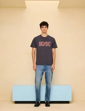 Camiseta de hombre de manga corta de ACDC - Easy Wear - FashionsVida