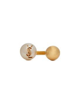 Elegant Statement Ring with Gold-Tone Accents