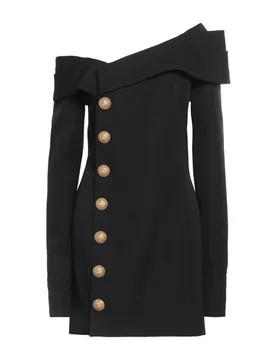 Minivestido Mujer Negro 34,40,42 Mujer - Balmain - FashionsVida