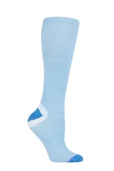 Mens and Women's 1 Pair 'Tactel' Ultimate Light Weight Walking Socks In 2 Colours Cornflower 3-5.5 Ladies - Blue - Size: Small