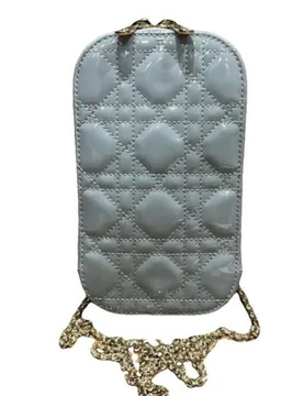 Dior Blue Cannage Phone Case - Dior - FashionsVida