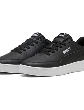Baskets Court Classic Clean Black / Black / White EU 36 Homme
