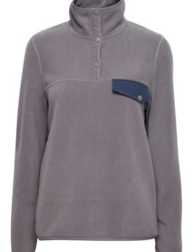 Oxmo Chaqueta polar gris