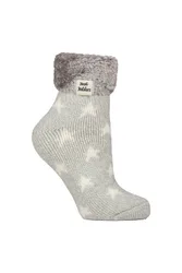 Ladies Winter Thermal Bed Socks - - Size: 4-6