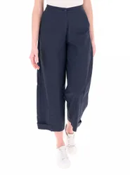 Pantalone wide leg BLU NAVY L
