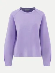 Modern-Fit Sweatshirt Violett L