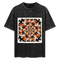 Escher - Lizard T-Shirt High Elasticity Sports T-Shirt