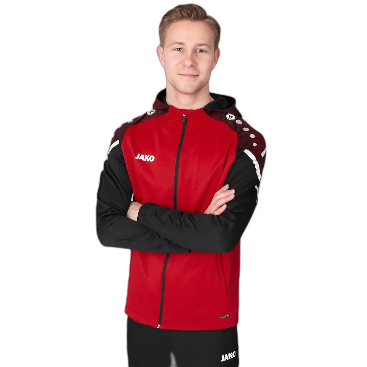Sweatjacke mit Kapuze Performance - Rouge - unisex - Size: L - Jako - FashionsVida