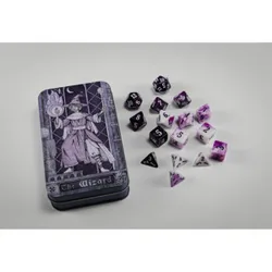Character Class Dice Set in Tin: The Wizard