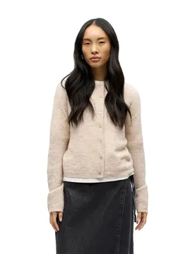 Cardigan Agate Regular Knit Humus / Melange XS