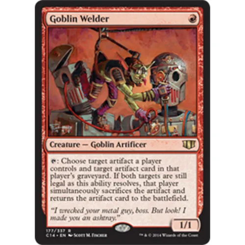 Goblin Welder Commander 2014 - Magic: The Gathering - FashionsVida