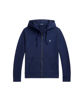 Felpe con cappuccio uomo - lsfzhoodm4 long sleeve sweatshirt - blu